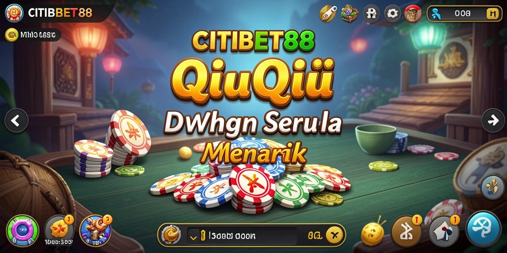 Screenshot gameplay CITIBET88 menampilkan momen seru permainan QiuQiu.