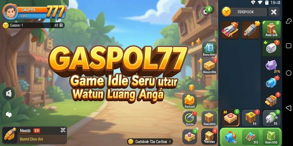 Tampilan gameplay GASPOL77 yang menakjubkan dan menghibur.