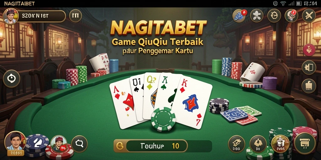 Tampilan menarik dari gameplay QiuQiu NAGITABET.